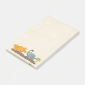 Post-it® Dinosaures mignons Faune préhistorique Notes post- (Incliné)