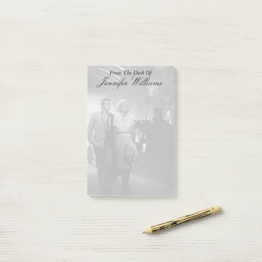 Post-it® Dire adieu (Sur un bureau)