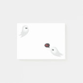 Post-it® Dire mignon de fantôme de bande dessinée de (Devant)