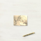 Post-it® Dirigeable de Steampunk (Sur un bureau)