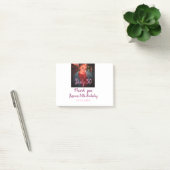 Post-it® Dirty 30 Anniversaire ajouter nom rose ajouter dat (Bureau)