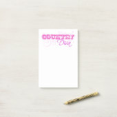 Post-it® Divas de la campagne (Sur un bureau)