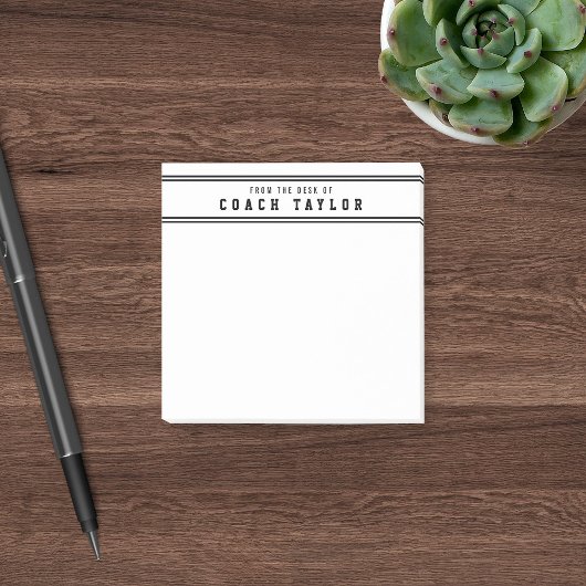 Post-it® Diverses Tailles De Style Depuis Le Bureau De L'En