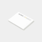 Post-it® DM - Le Courrier-it® note 4" x 3" (Incliné)