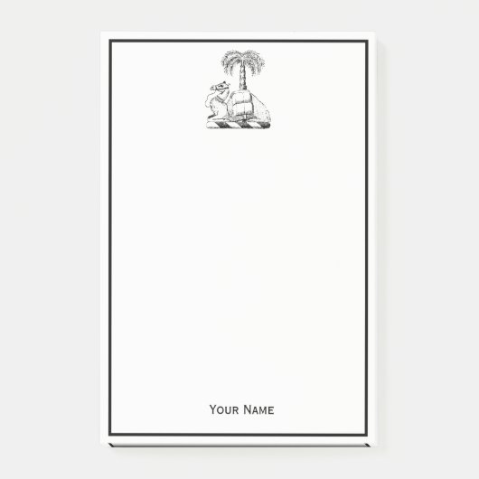 Post-it® do-it-yourself Couleurs Préppent Camel héraldique (Devant)