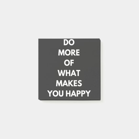 Post-it® do more of what makes you happy (Devant)