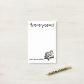 Post-it® DOA Awesome Possum Sticky Notes! (Sur un bureau)
