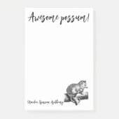 Post-it® DOA Awesome Possum Sticky Notes! (Devant)