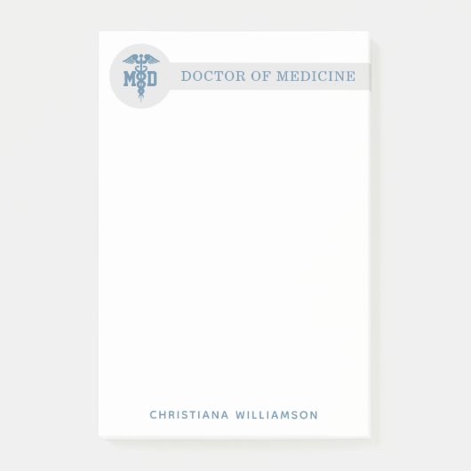 Post-it® Docteur en médecine sur mesure Docteur en médecine (Devant)
