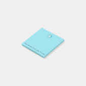 Post-it® Docteur notes bleues (Incliné)