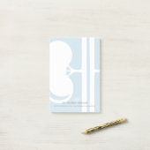 Post-it® Docteur Personalized Name de rein de néphrologue (Sur un bureau)