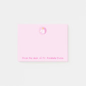 Post-it® Docteur Pink Notes (Devant)
