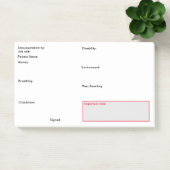 Post-it® Documentation sur les soins infirmiers postés. (Bureau)