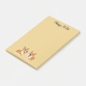 Post-it® Dogs de Corgi (Incliné)