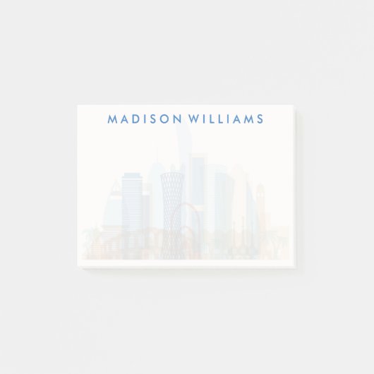 Post-it® Doha, Qatar| Ville Skyline (Devant)