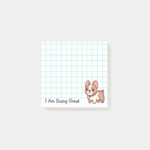 Post-it® Doing Great French Bulldog