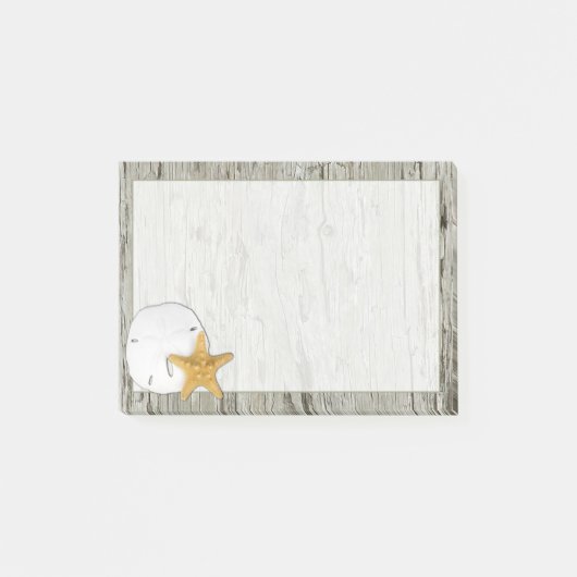 Post-it® Dollar et Starfish de sable de plage (Devant)