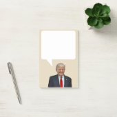 Post-it® Donald Trump dit le Président Speech Bubble des (Bureau)