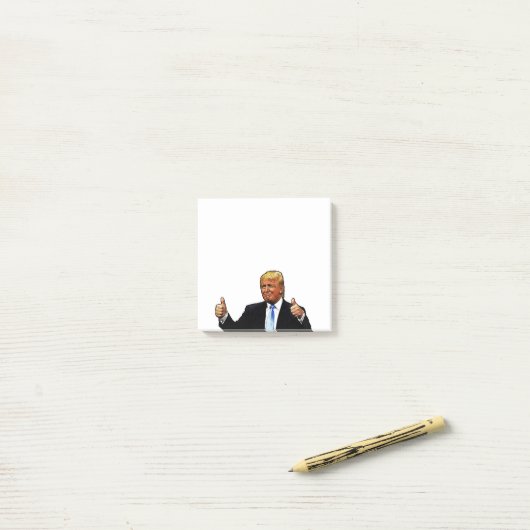 POST-IT® DONALD TRUMP POST IT NOTES (Sur un bureau)
