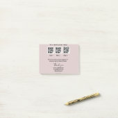Post-it® Donation Collection conseil pot ajouter votre q r (Sur un bureau)