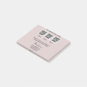 Post-it® Donation Collection conseil pot ajouter votre q r (Incliné)