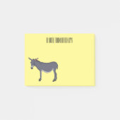 Post-it® Donkey cartoon (Devant)