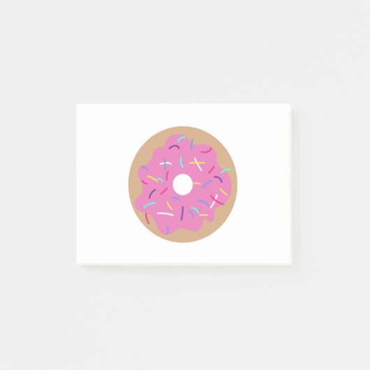 Post-it® Donut arrosé (Devant)