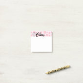 Post-it® Donut personnalisé (Sur un bureau)