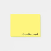 Post-it® Doodle Pad Jaune (Devant)