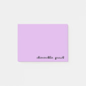 Post-it® Doodle Pad violet (Devant)