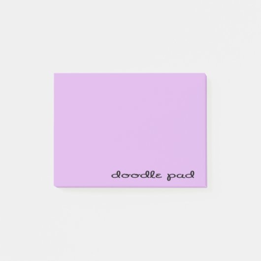 Post-it® Doodle Pad violet (Devant)