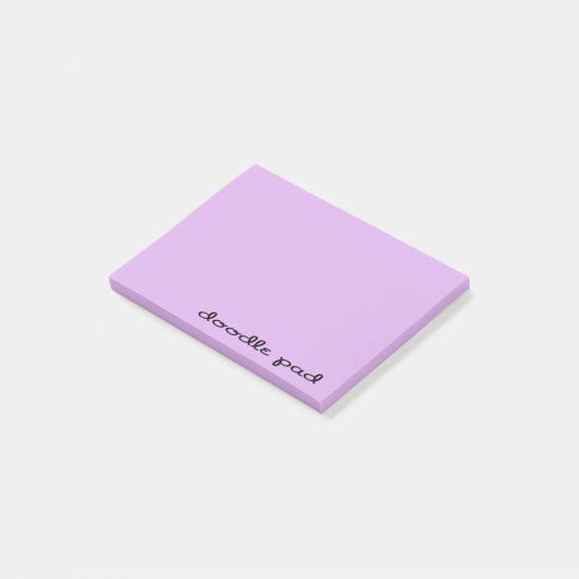 Post-it® Doodle Pad violet (Incliné)