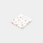 Post-it® Doodle Pink and Red Hearts (Incliné)