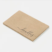 Post-it® Doodles amusants de My Noodle Kraft Brown (Incliné)