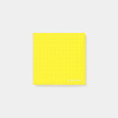 Post-it® Dot-Grid Autocollant 7*7 jaune (EA) (Devant)