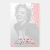 Post-it® Dots rouges Marilyn (Devant)
