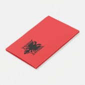 Post-it® Double drapeau dirigé rouge et noir d'Eagle de (Incliné)