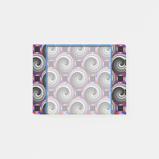 Post-it® Double Yin Yang Spiral par Kenneth Yoncich (Devant)