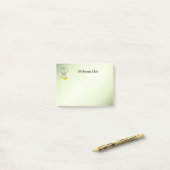 Post-it® Doubles de tennis Green (Sur un bureau)