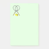 Post-it® Doubles de tennis Green (Devant)