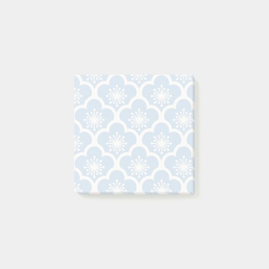 Post-it® Douce Sakura Neutre - Bleu Poudre (Devant)