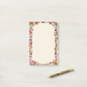 Post-it® Douceurs de pâtisserie mignonnes (Sur un bureau)