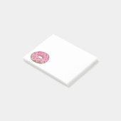 Post-it® Doughnut avec/arrosage Petit-déjeuner Nourriture D (Incliné)