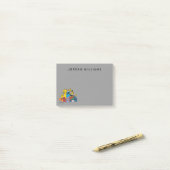Post-it® Doux amis de la rue Sésame (Sur un bureau)