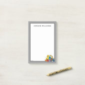 Post-it® Doux amis de la rue Sésame (Sur un bureau)