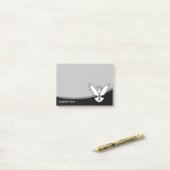 Post-it® Dove avec clé (Sur un bureau)