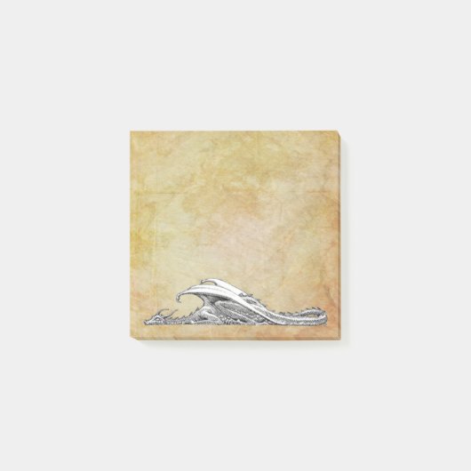 Post-it® Dragon dormant (Devant)