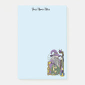 Post-it® Dragon Sorcier Celtique Fantastique Violet (Devant)