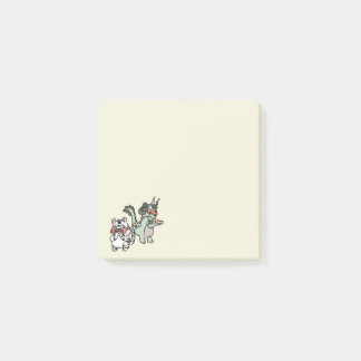 Post-it® Dragon vert tigre blanc