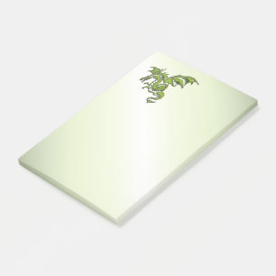 Post-it® Dragon volant vert